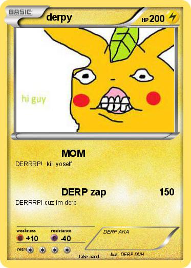 Pokemon derpy