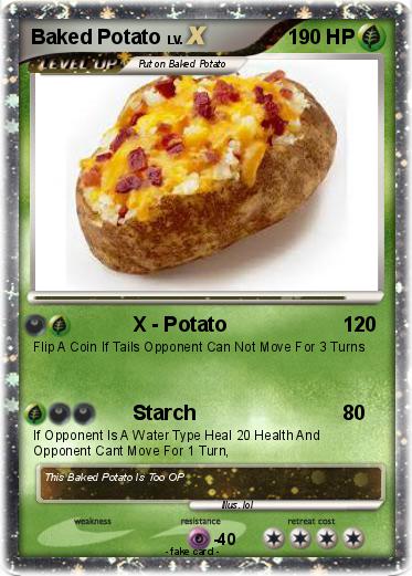 Pokemon Baked Potato