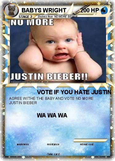 Pokemon BABYS WRIGHT