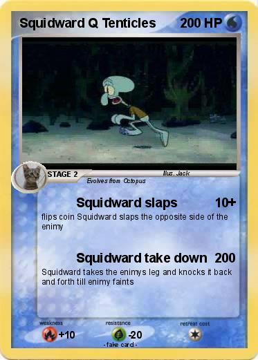 Pokemon Squidward Q Tenticles
