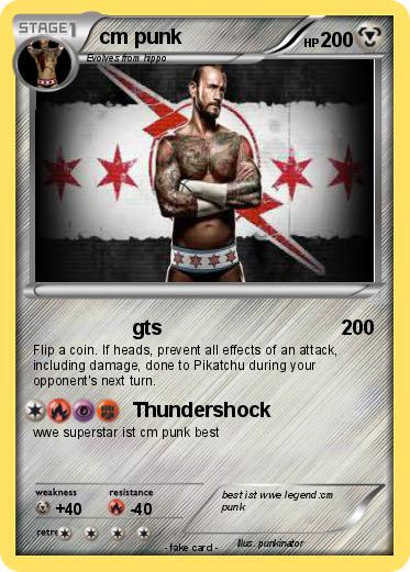 Pokemon cm punk