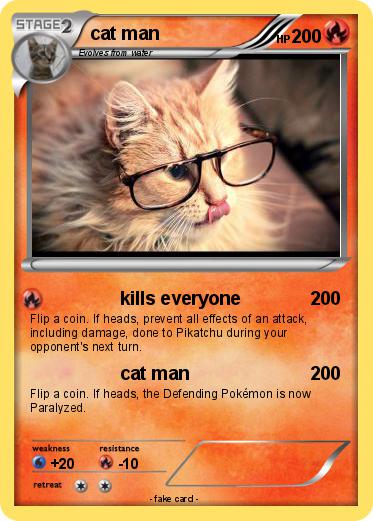 Pokemon cat man