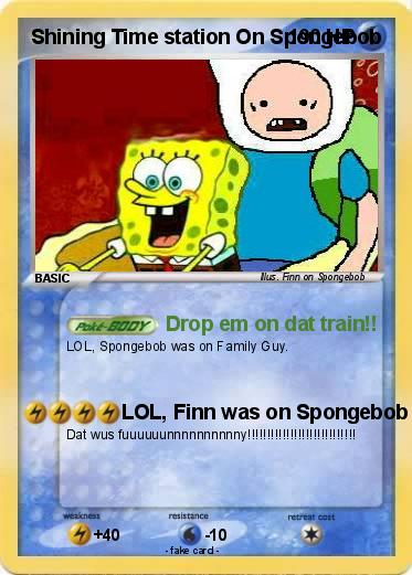 Pokemon Shining Time station On Spongebob Pokemon Shining Time station On Spongebob