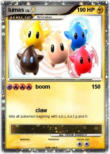 Pokemon lumas