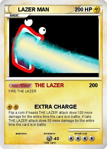 Pokemon LAZER MAN