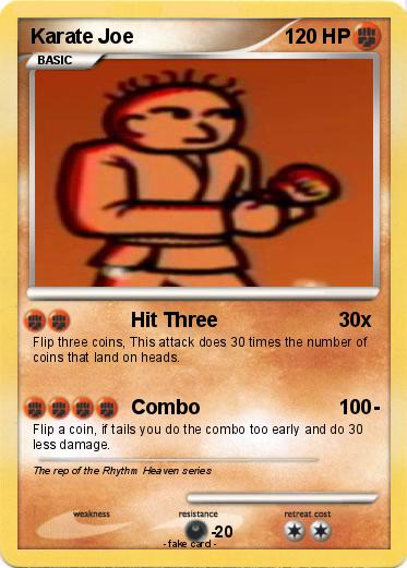 Pokemon Karate Joe