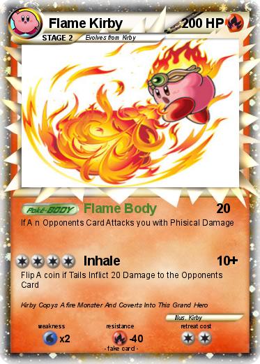 Pokemon Flame Kirby