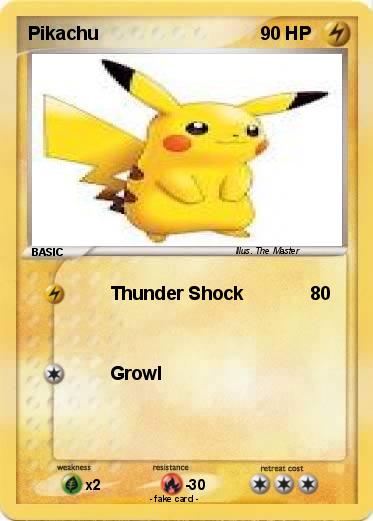 Pokemon Pikachu