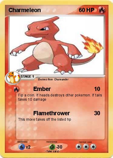 Pokemon Charmeleon