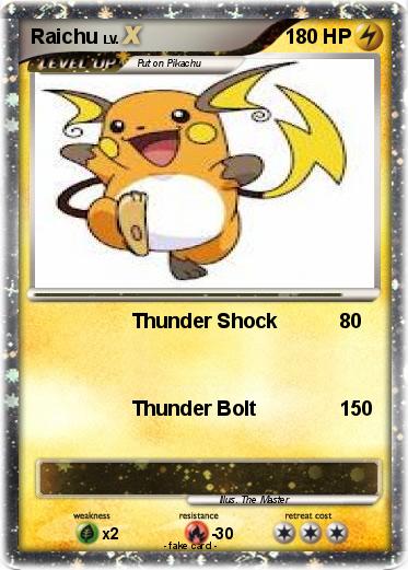 Pokemon Raichu