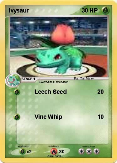 Pokemon Ivysaur
