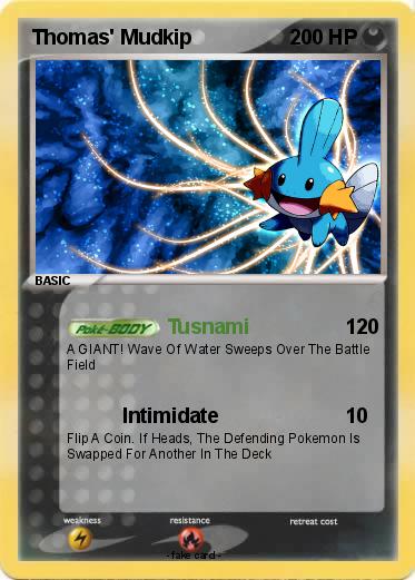 Pokemon Thomas' Mudkip