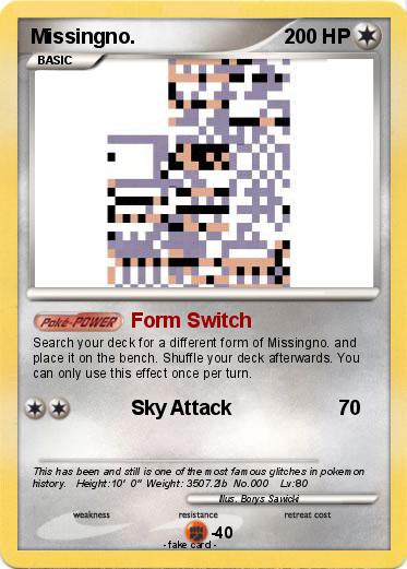 Pokemon Missingno.