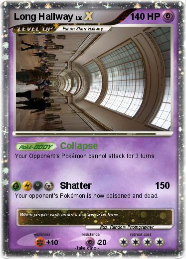 Pokemon Long Hallway