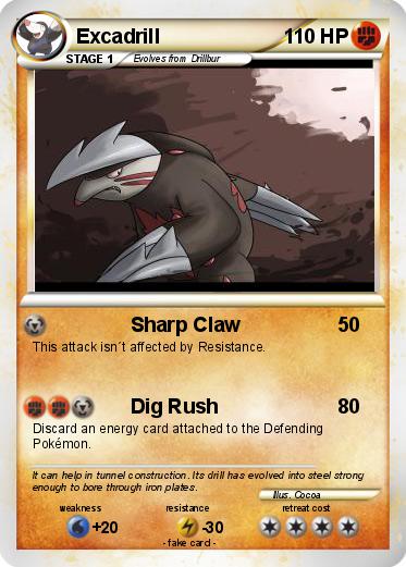 Pokemon Excadrill