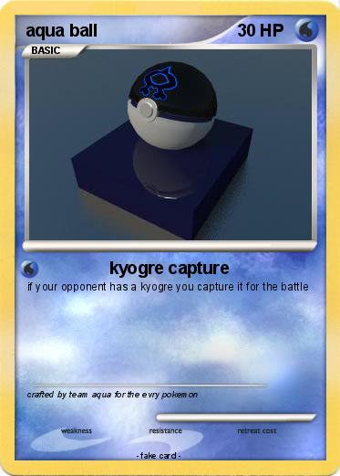Pokemon aqua ball