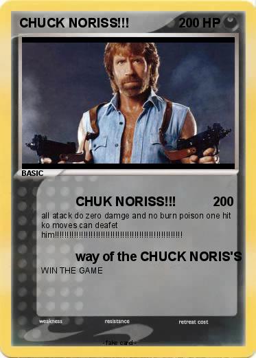 Pokemon CHUCK NORISS!!! Pokemon CHUCK NORISS!!!