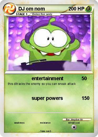 Pokemon DJ om nom