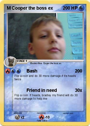 Pokemon M Cooper the boss ex