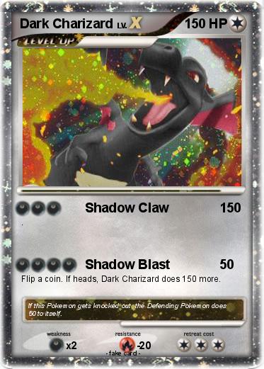 Pokemon Dark Charizard