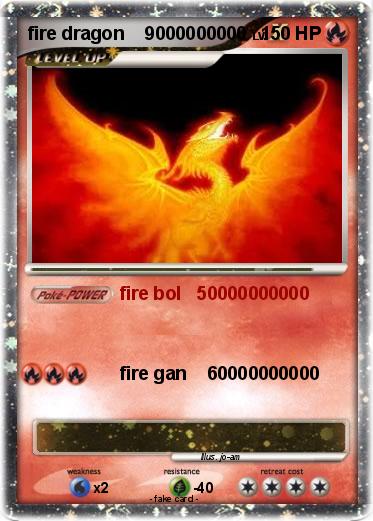 Pokemon fire dragon    9000000000