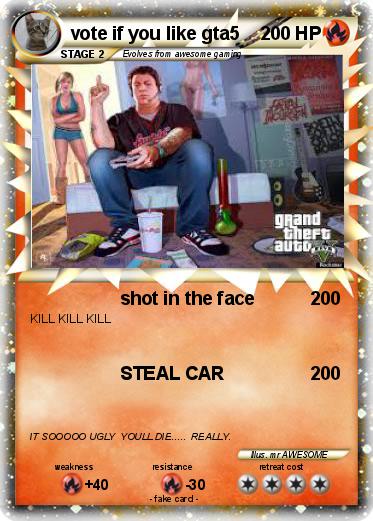 Pokemon vote if you like gta5