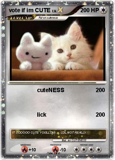 Pokemon vote if im CUTE