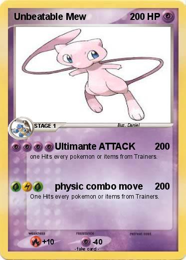 Pokemon Unbeatable Mew