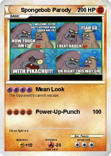 Pokemon Spongebob Parody