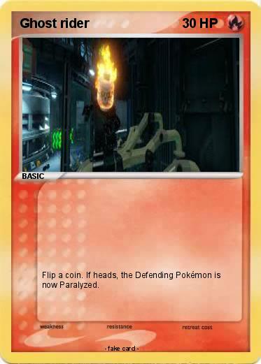 Pokemon Ghost rider
