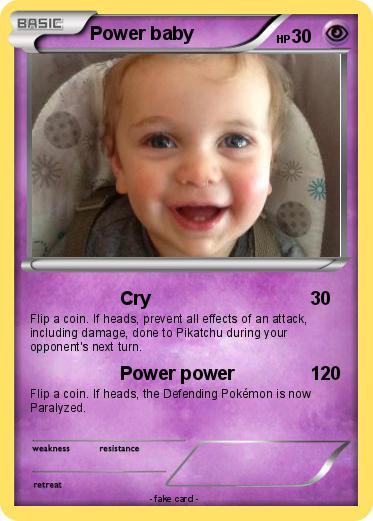 Pokemon Power baby
