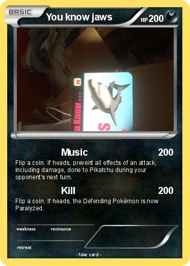 Pokemon You know jaws