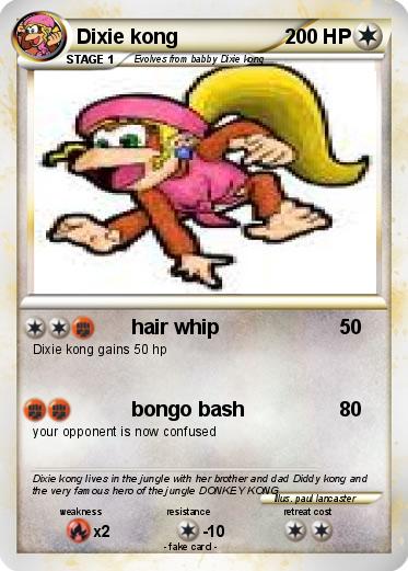 Pokemon Dixie kong