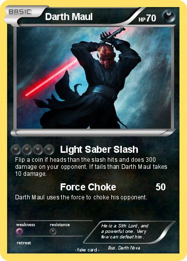 Pokemon Darth Maul