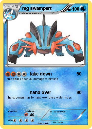 Pokemon mg swampert