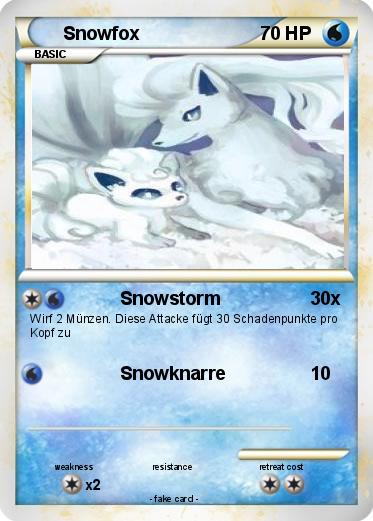 Pokemon Snowfox