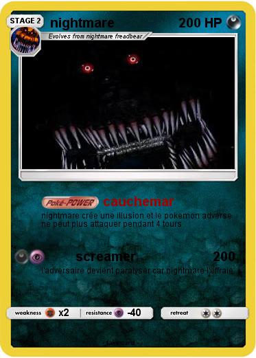 Pokemon nightmare