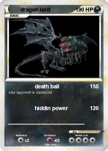 Pokemon dragon lord