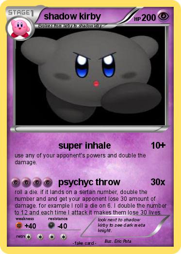 Pokemon shadow kirby