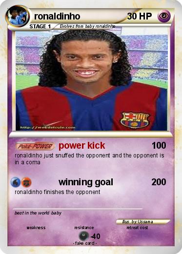 Pokemon ronaldinho