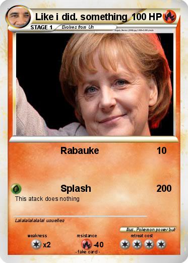 Pokemon Like i did. something