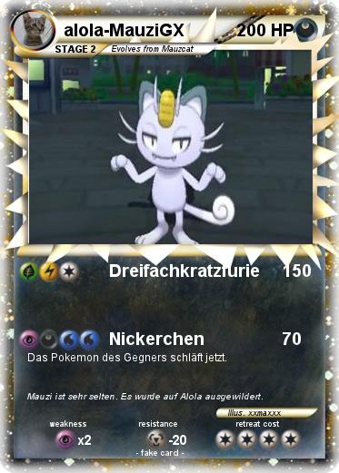 Pokemon alola-MauziGX