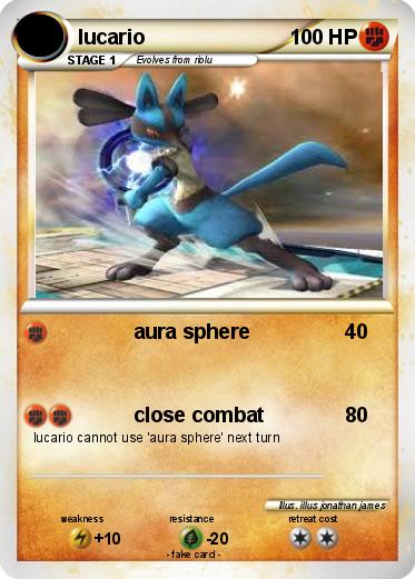 Pokemon lucario
