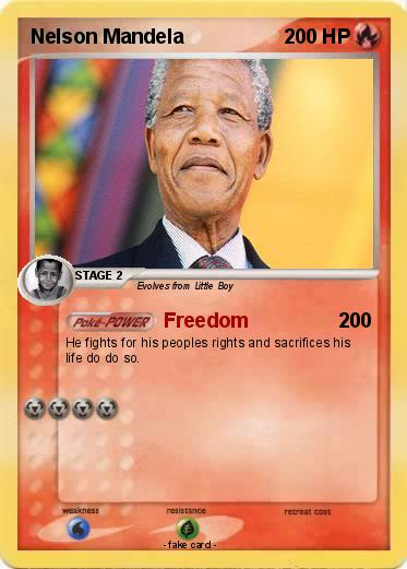 Pokemon Nelson Mandela