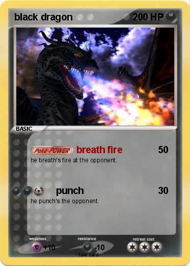 Pokemon black dragon