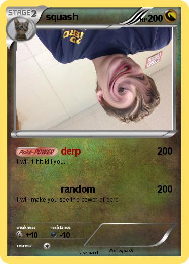 Pokemon squash