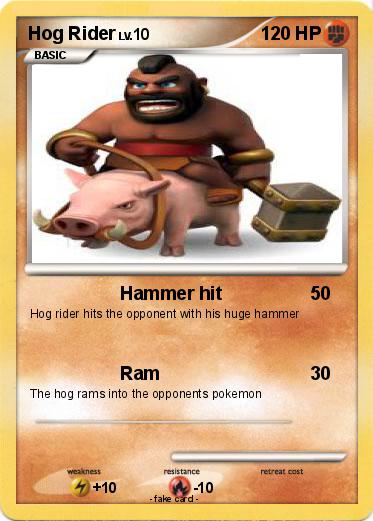 Pokemon Hog Rider