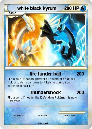 Pokemon white black kyrum