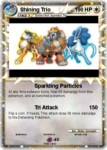 Pokemon Shining Trio