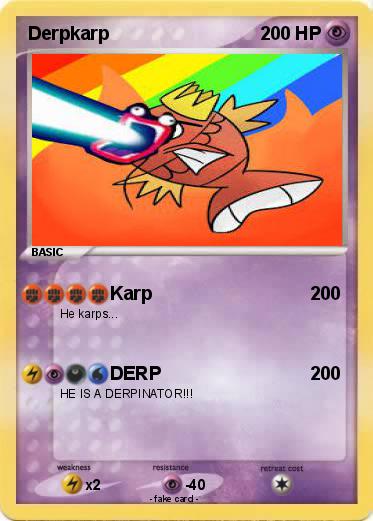 Pokemon Derpkarp